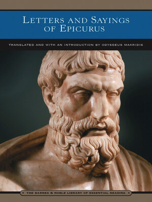 cover image of Letters and Sayings of Epicurus (Barnes & Noble Library of Essential Reading)
